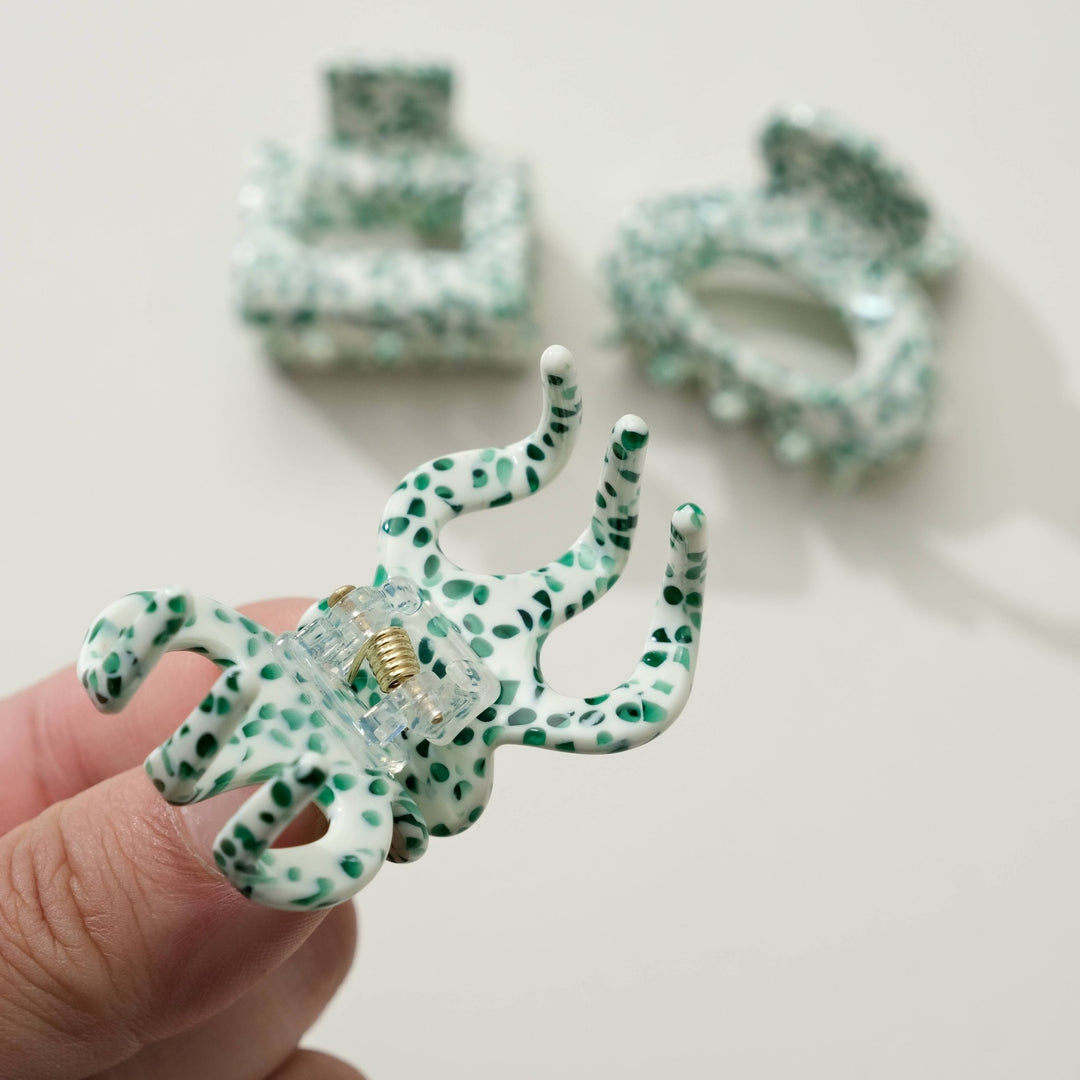 Fern Speckle | Mini Claw Clips - Echo Market