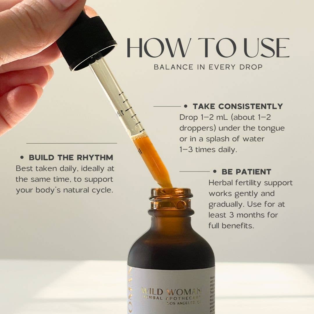 Fertility Flow Tincture | Women's Herbal Hormone Balance - Echo Market