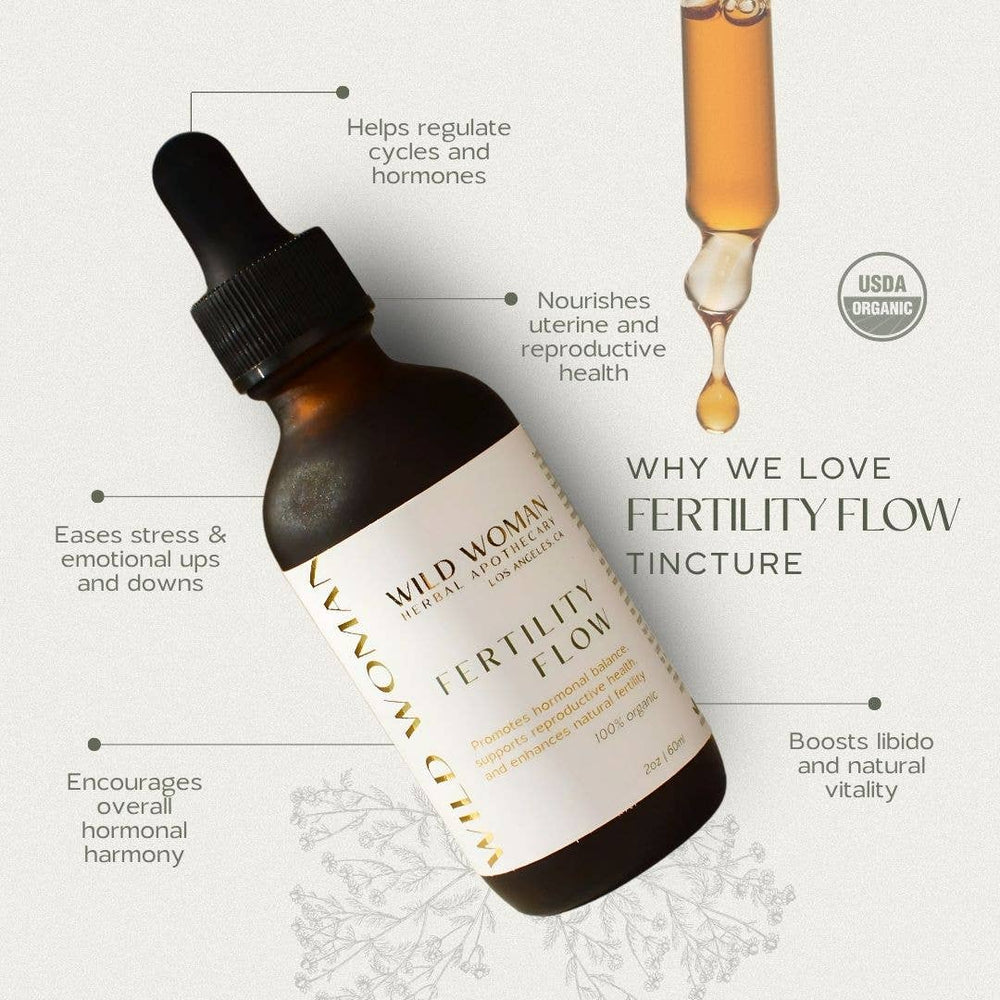 Fertility Flow Tincture | Women's Herbal Hormone Balance - Echo Market