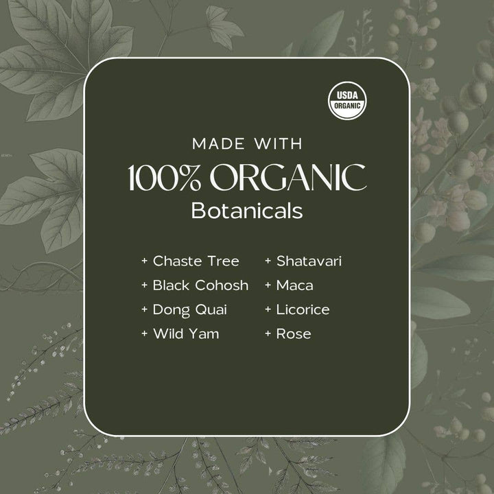 Fertility Flow Tincture | Women's Herbal Hormone Balance - Echo Market