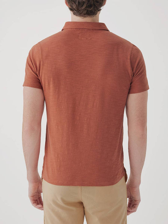 Field Midweight Slub Polo - Echo Market