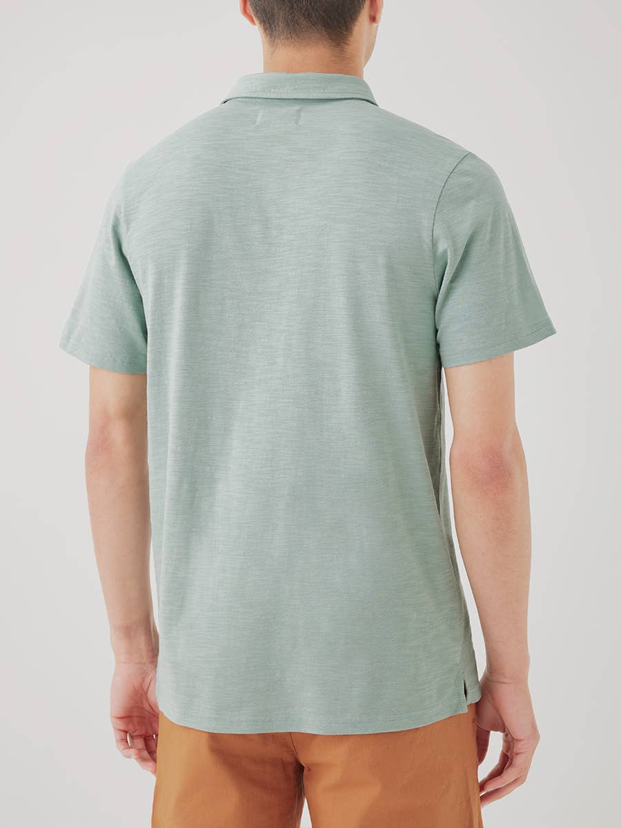 Field Midweight Slub Polo - Echo Market