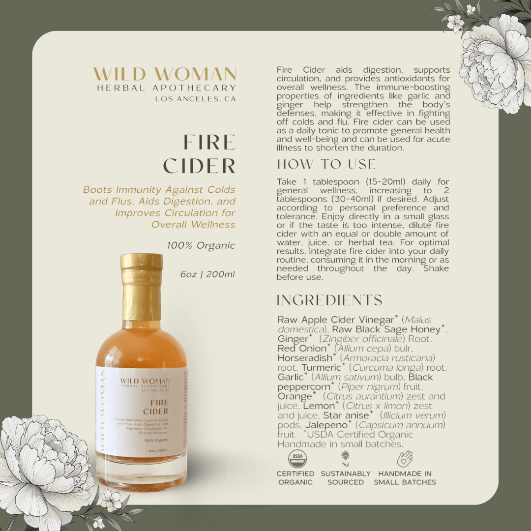 Fire Cider | Cold & Flu - Echo Market