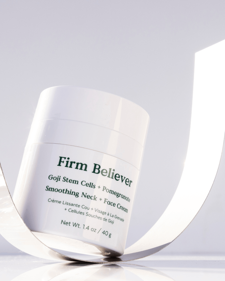 Firm Believer Goji Stem Cell & Pomegranate Smoothing Neck & Face Cream - Echo Market