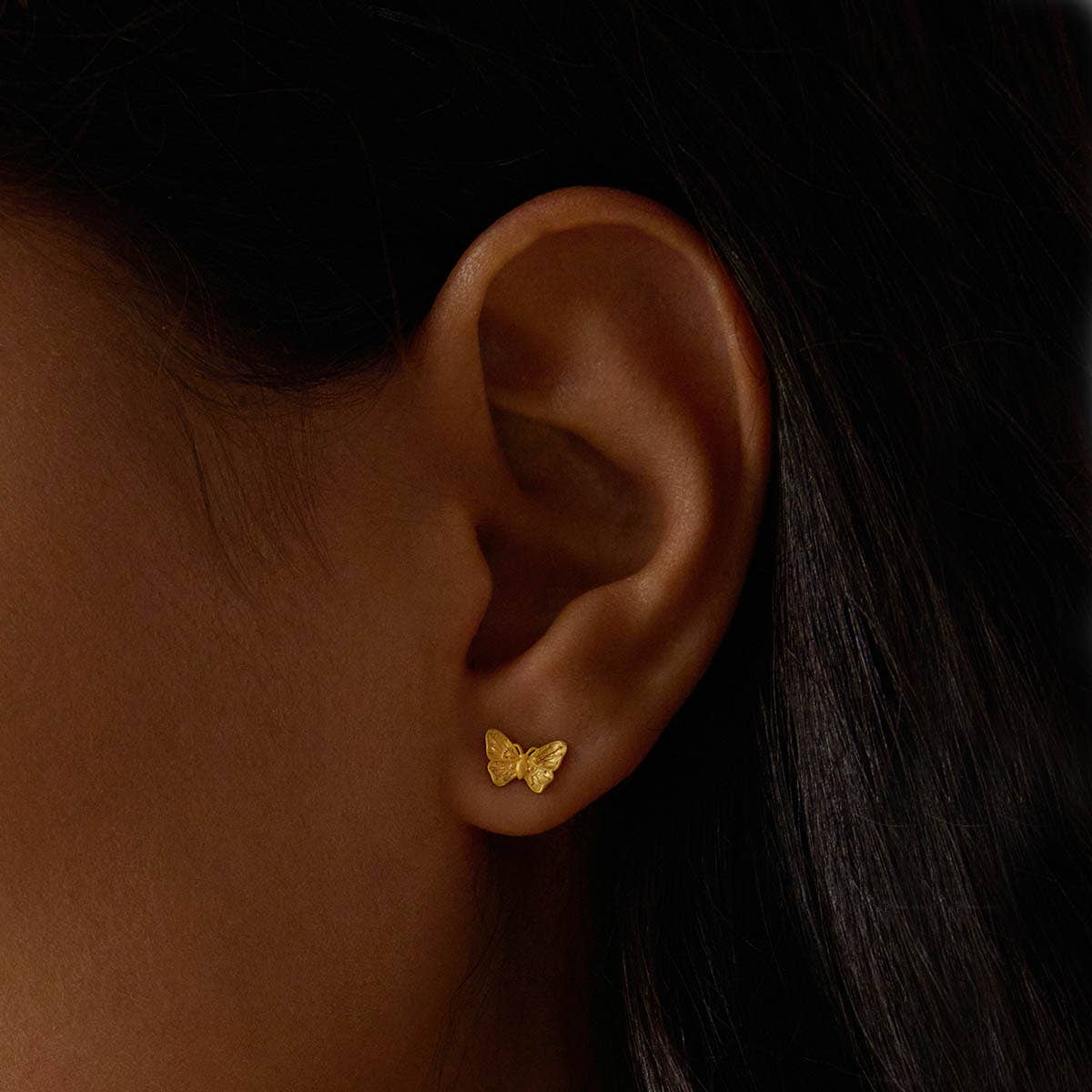 Freedom to Soar Butterfly Stud Earrings - Echo Market