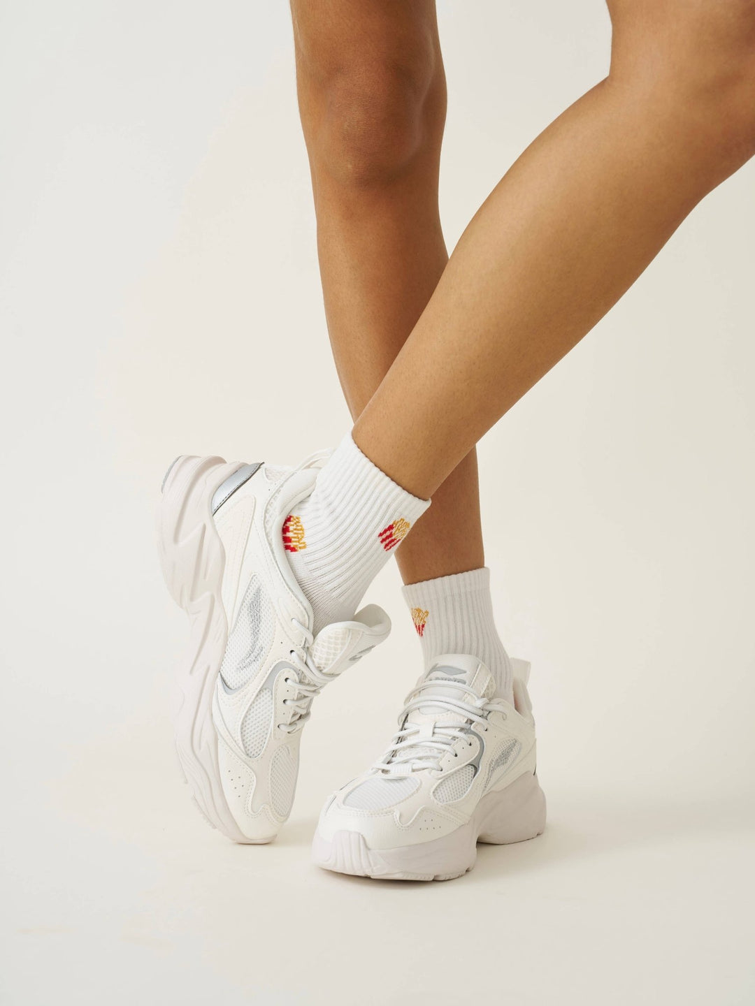 🍟 French Fries Grip Sock | Pilates Socks - Echo Market