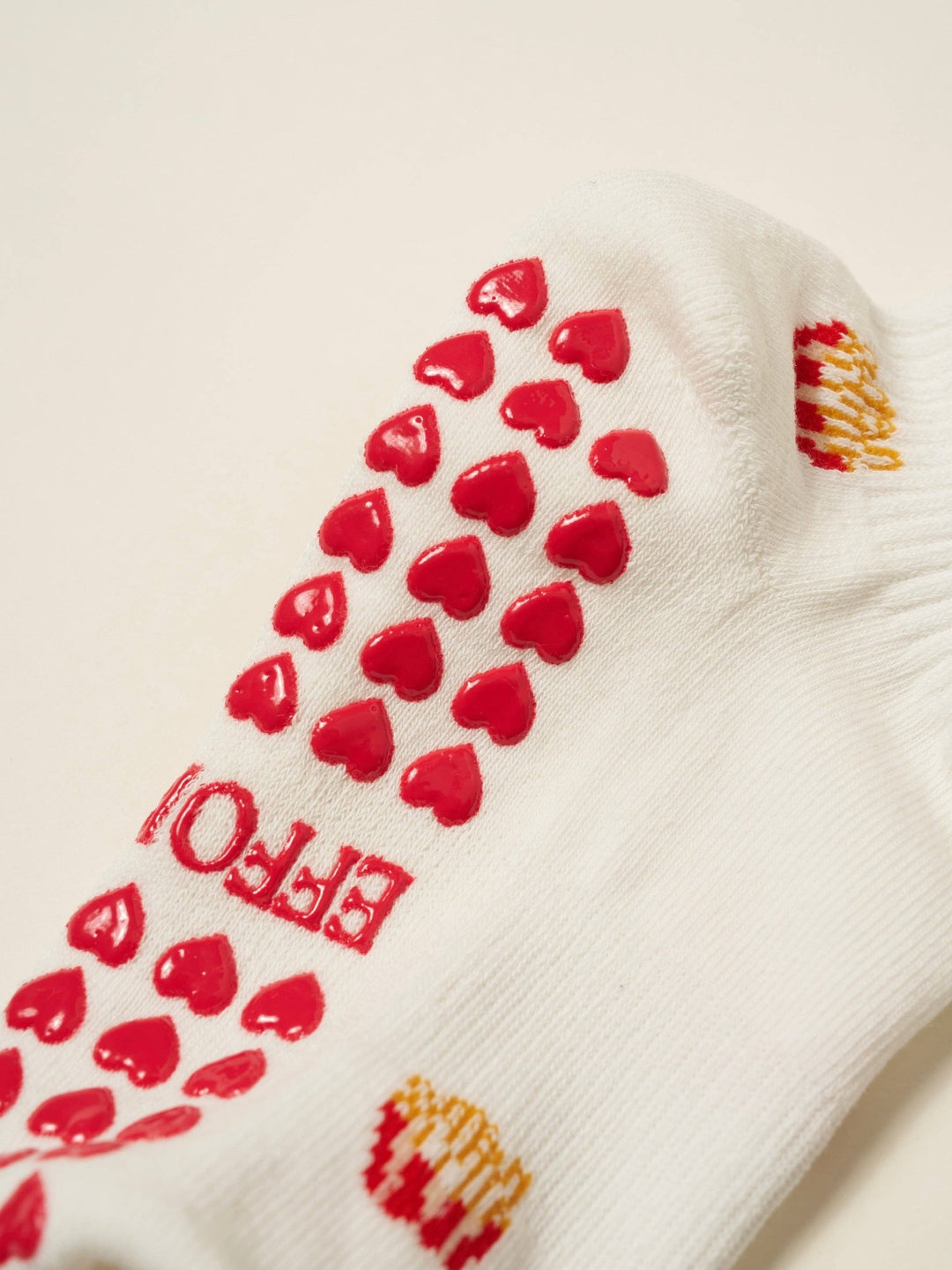 🍟 French Fries Grip Sock | Pilates Socks - Echo Market