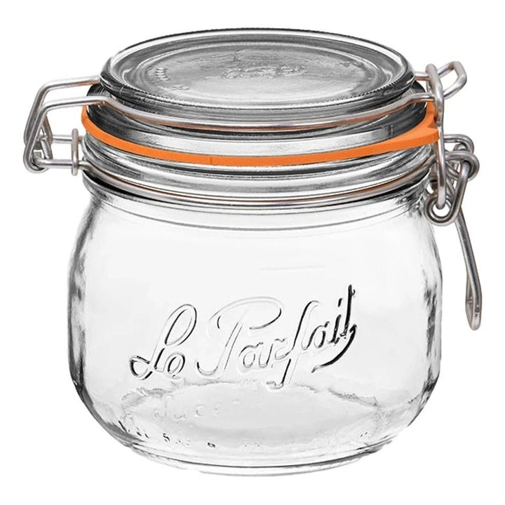 French Glass Storage Jars - Echo Market