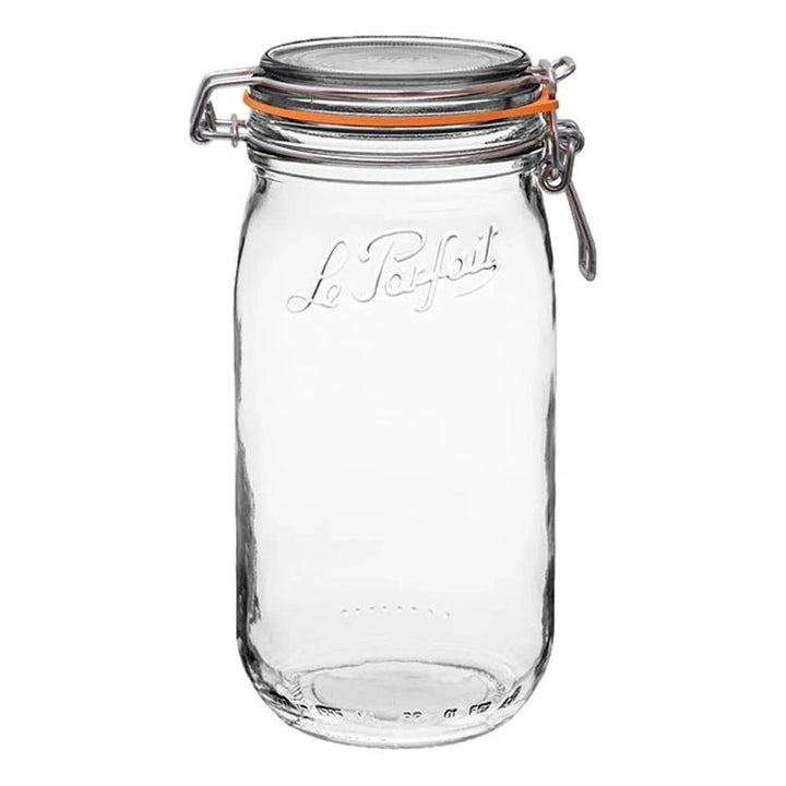 French Glass Storage Jars - Echo Market