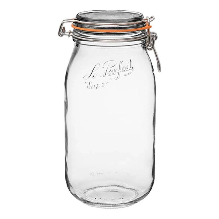 French Glass Storage Jars - Echo Market