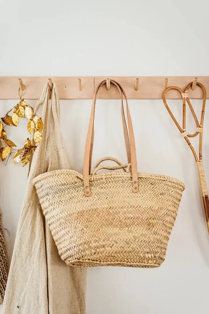 French Market Basket | Double Strap - Echo Market