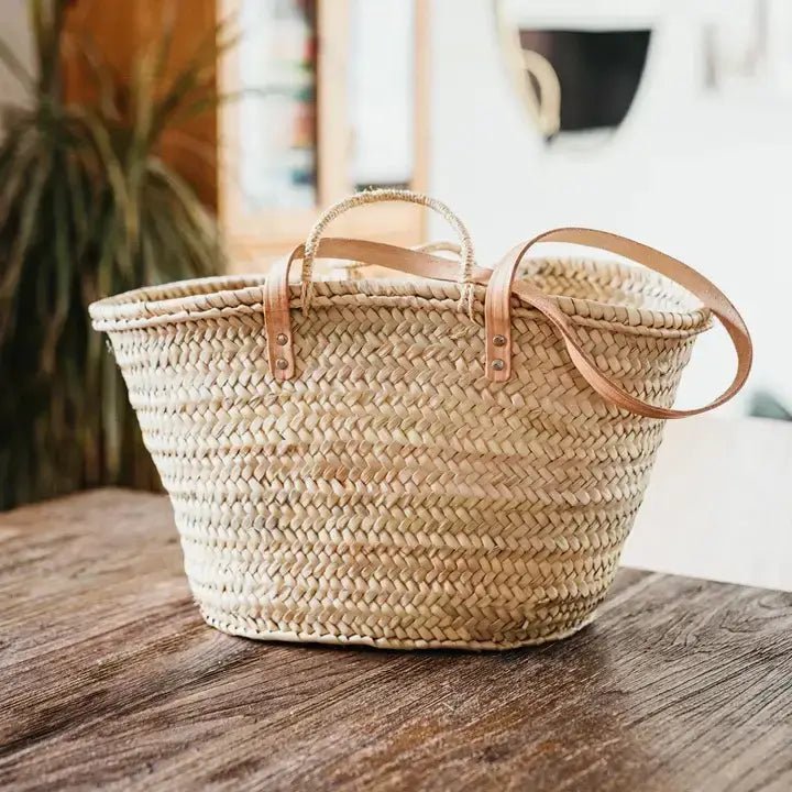 French Market Basket | Double Strap - Echo Market