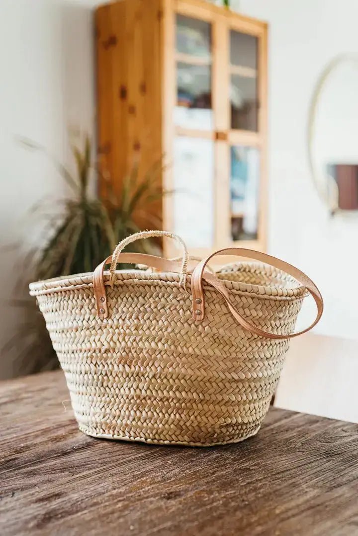 French Market Basket | Double Strap - Echo Market