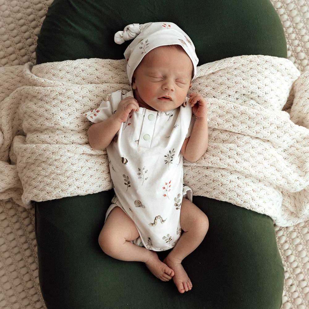 Garden Friends Short Sleeve Organic Bodysuit - Echo Market