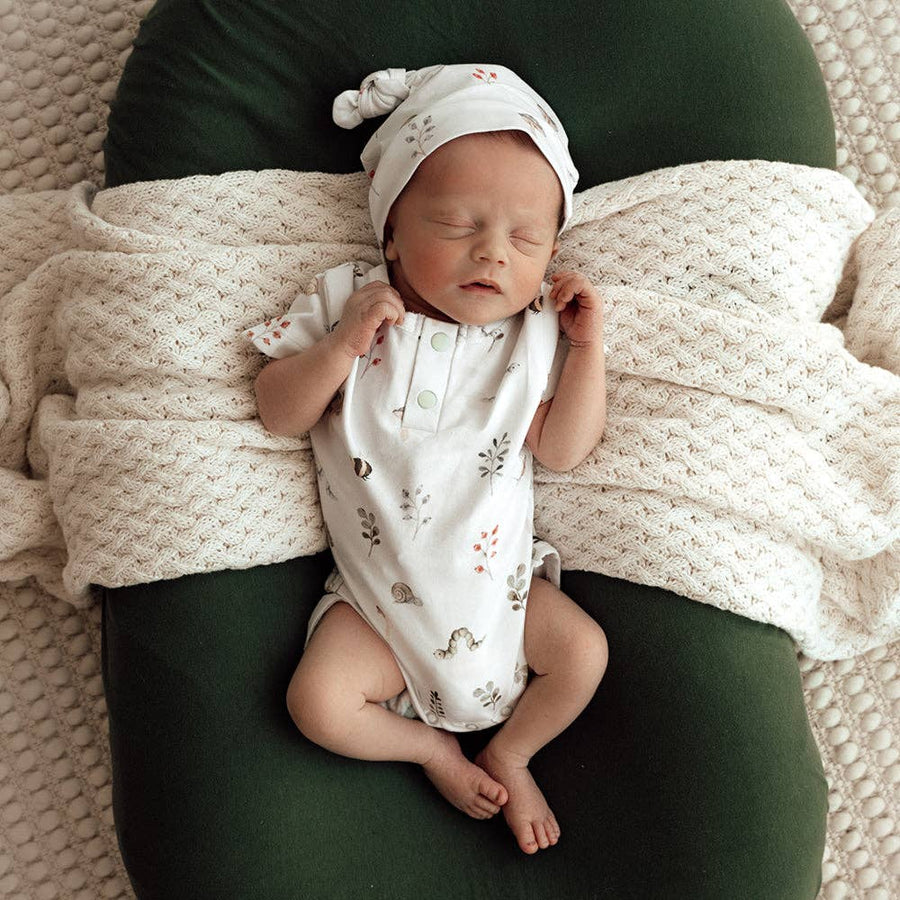 Garden Friends Short Sleeve Organic Bodysuit - Echo Market