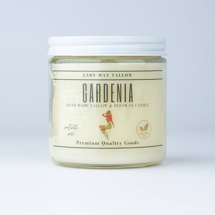 Gardenia Tallow & Beeswax Candle - Echo Market