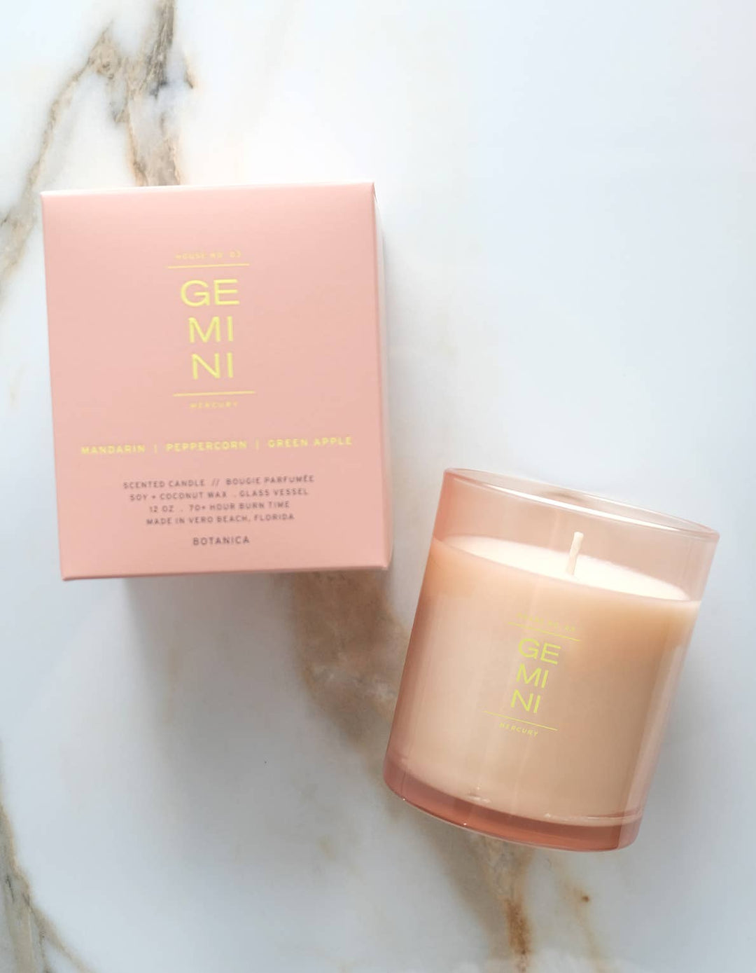 Gemini Zodiac Candle - Echo Market