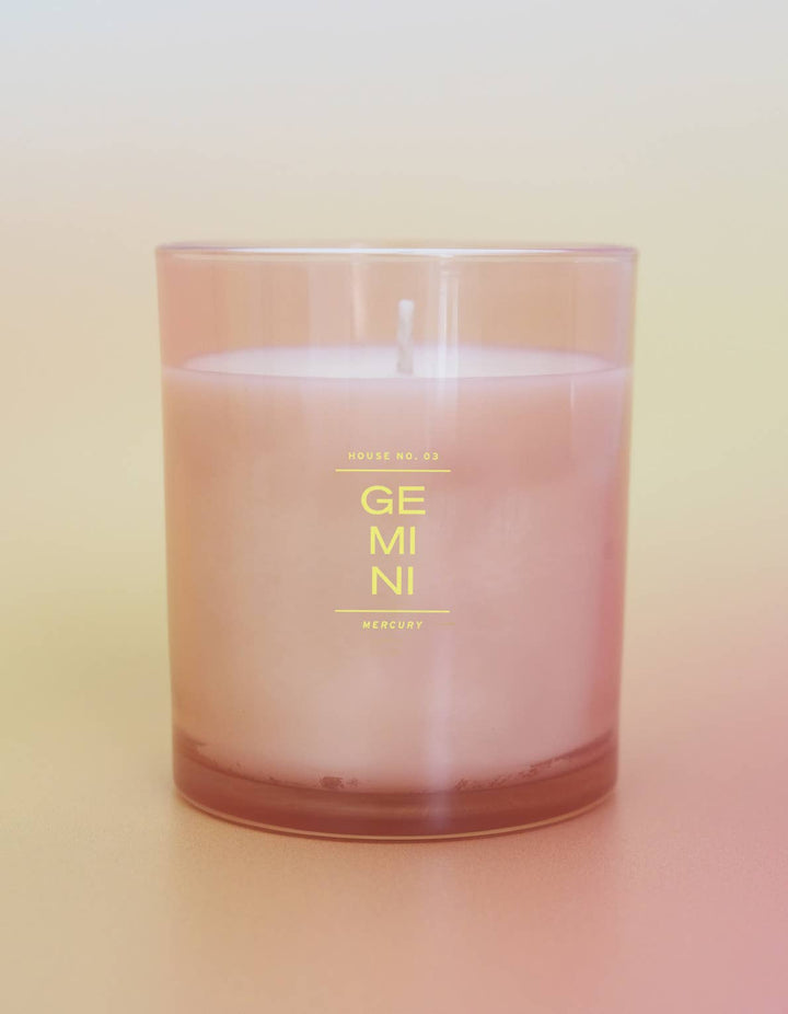 Gemini Zodiac Candle - Echo Market