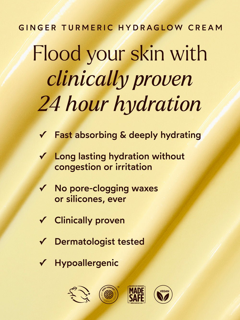 Ginger Turmeric Hydraglow Cream - Echo Market