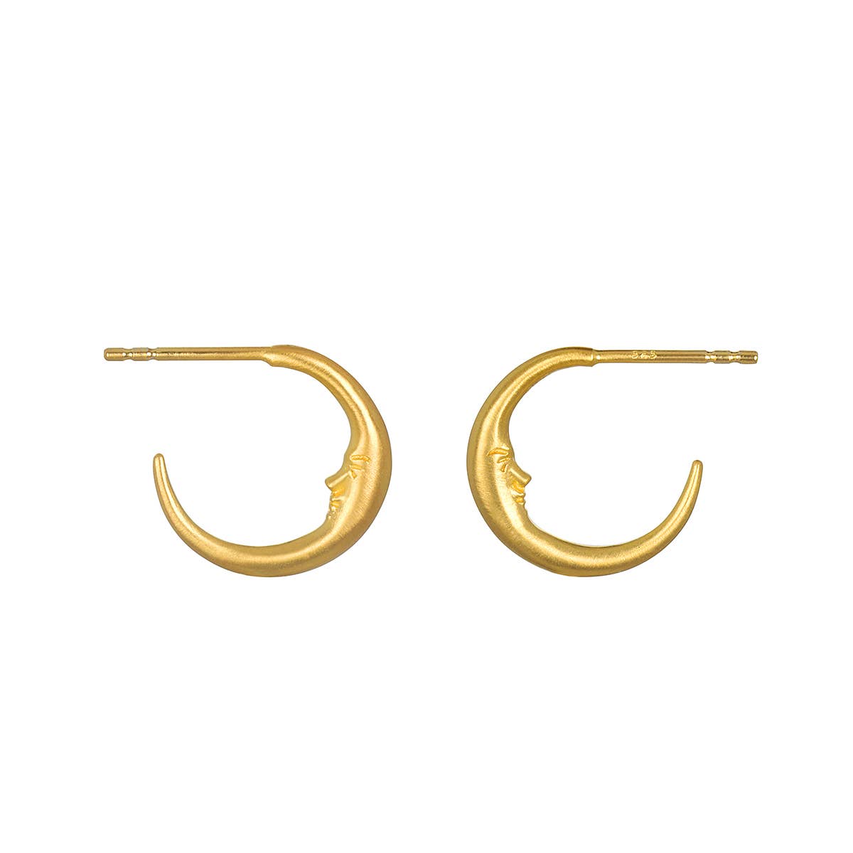 Goddess Energy Moon Hoop Earrings - Echo Market