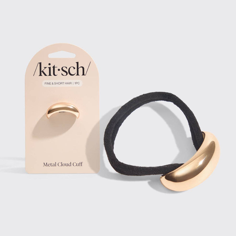 Gold Metal Cloud Cuff - Echo Market