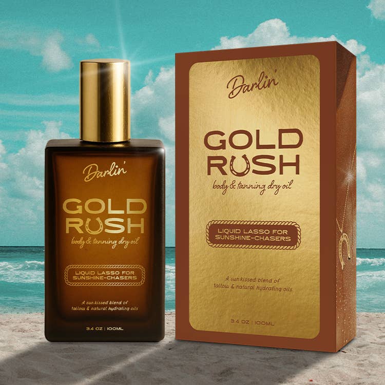 GOLD RUSH | Dry Body + Tanning Oil - Echo Market