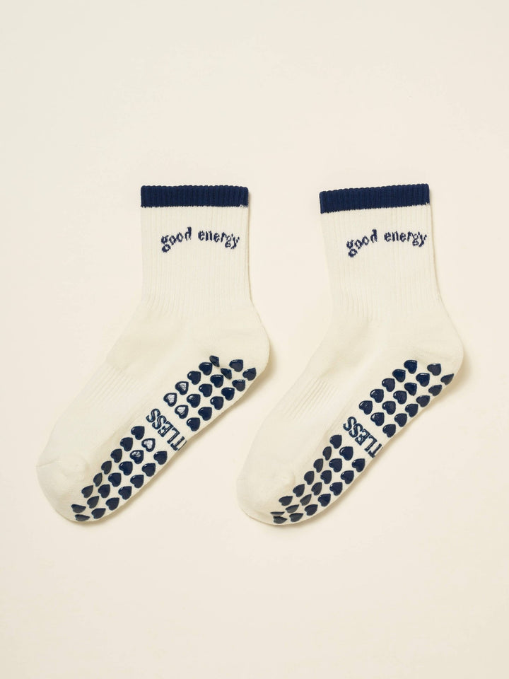 🧘🏼‍♀️ Good Energy Grip Sock | Pilates Socks - Echo Market