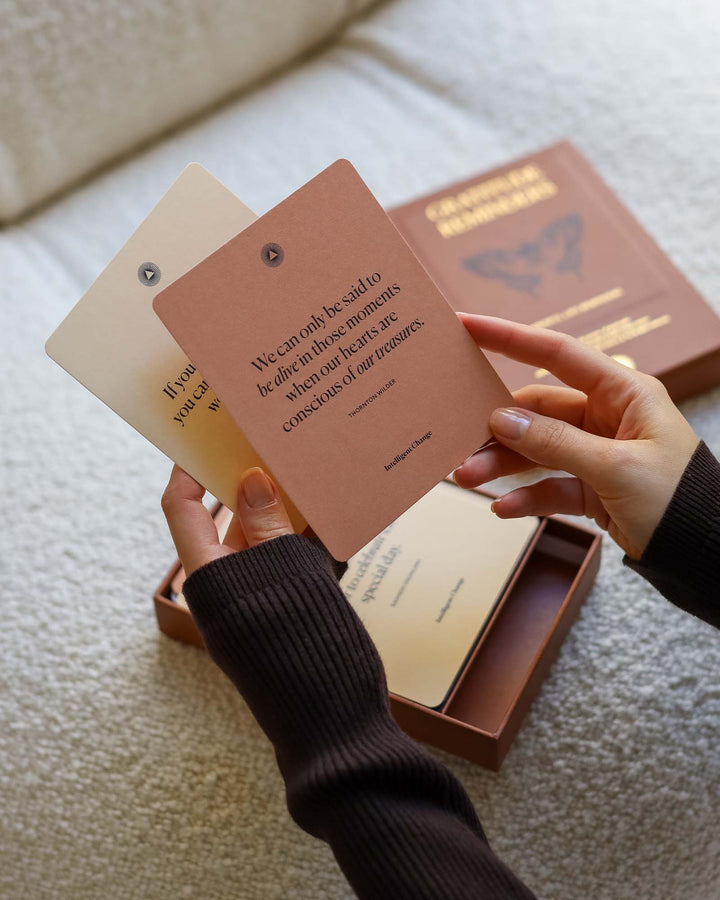 Gratitude Reminders Quote Cards - Echo Market