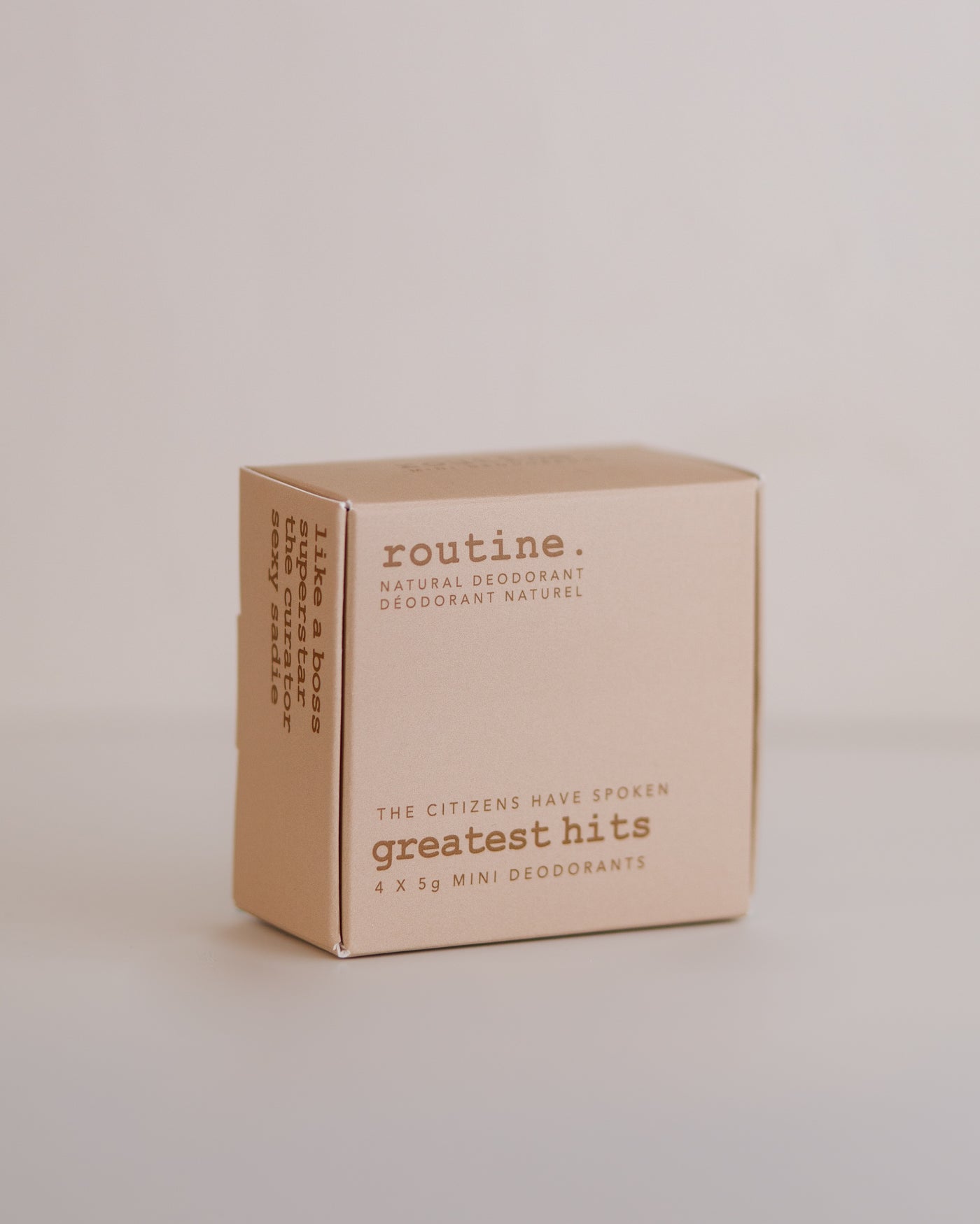 Greatest Hits | 4 - Pack Mini Deodorant Kit - Echo Market