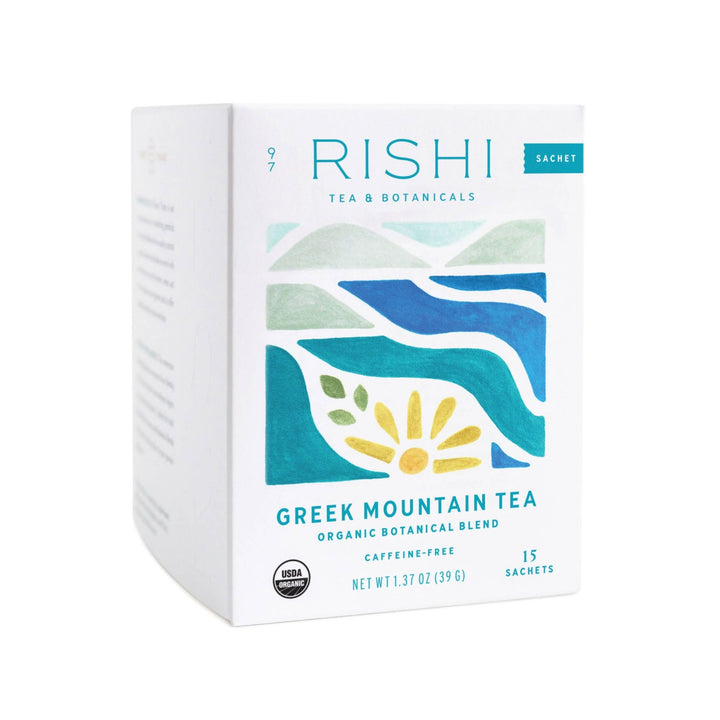 Greek Mountain Tea Organic Herbal Tea Sachets - Echo Market