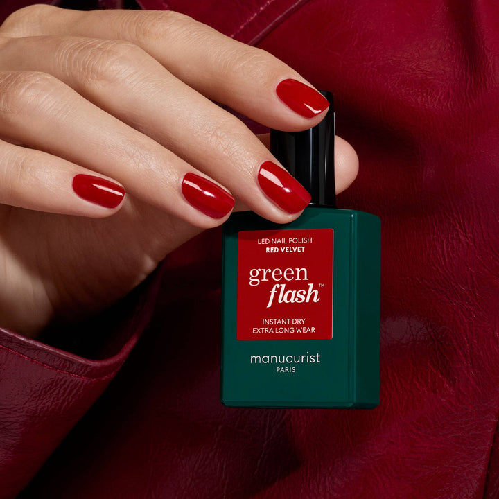 Green Flash™ Led Gel Polish | Red Velvet - Echo Market