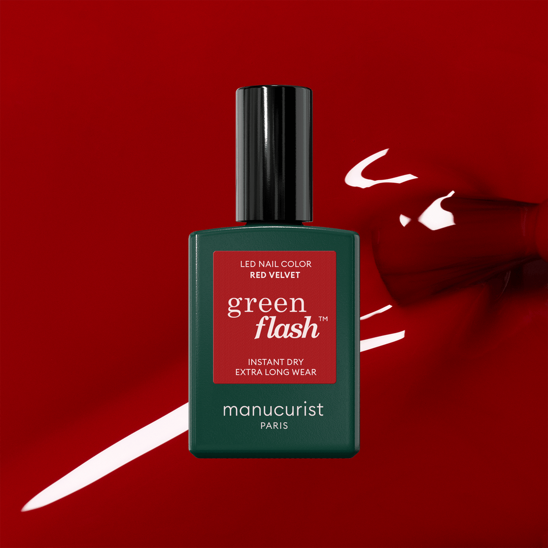 Green Flash™ Led Gel Polish | Red Velvet - Echo Market