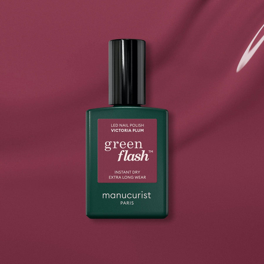 Green Flash™ Led Gel Polish | Victoria Plum - Echo Market