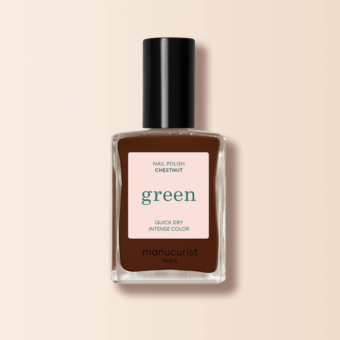 Nail polish bottle with &