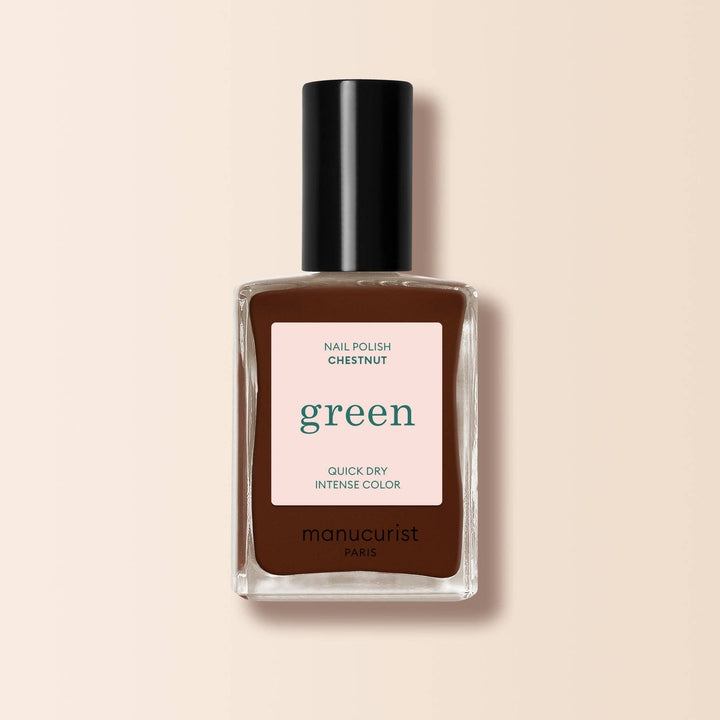 Nail polish bottle with &