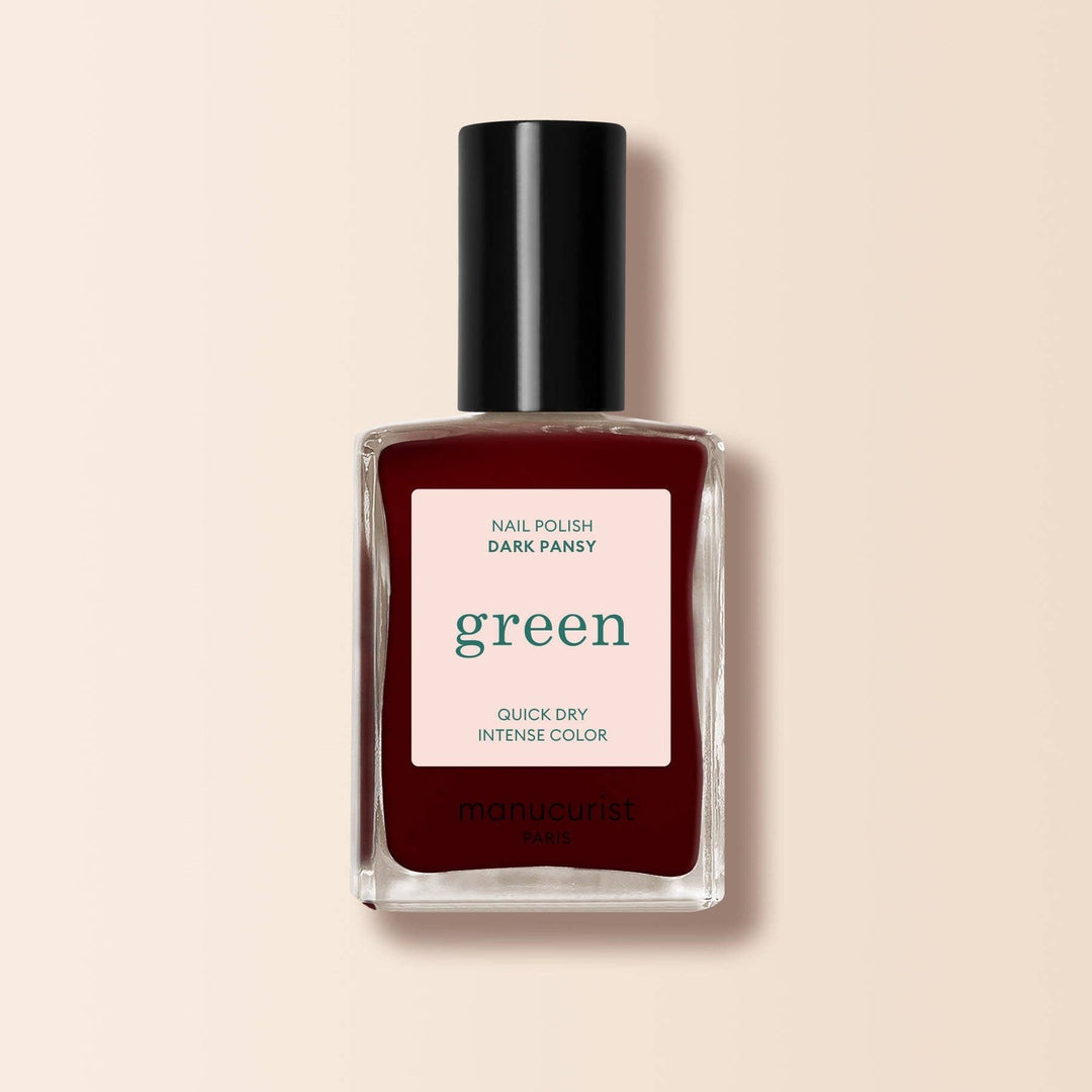 Green™ Natural Nail Polish | Dark Pansy - Echo Market
