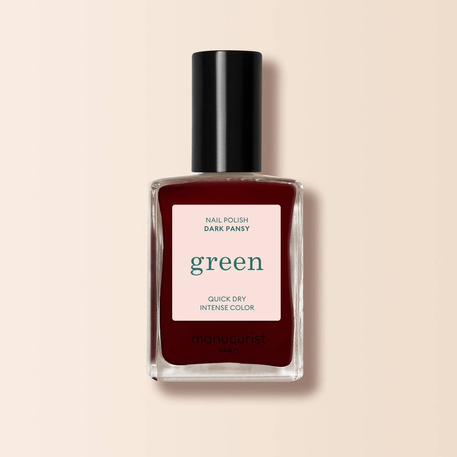 Green™ Natural Nail Polish | Dark Pansy - Echo Market