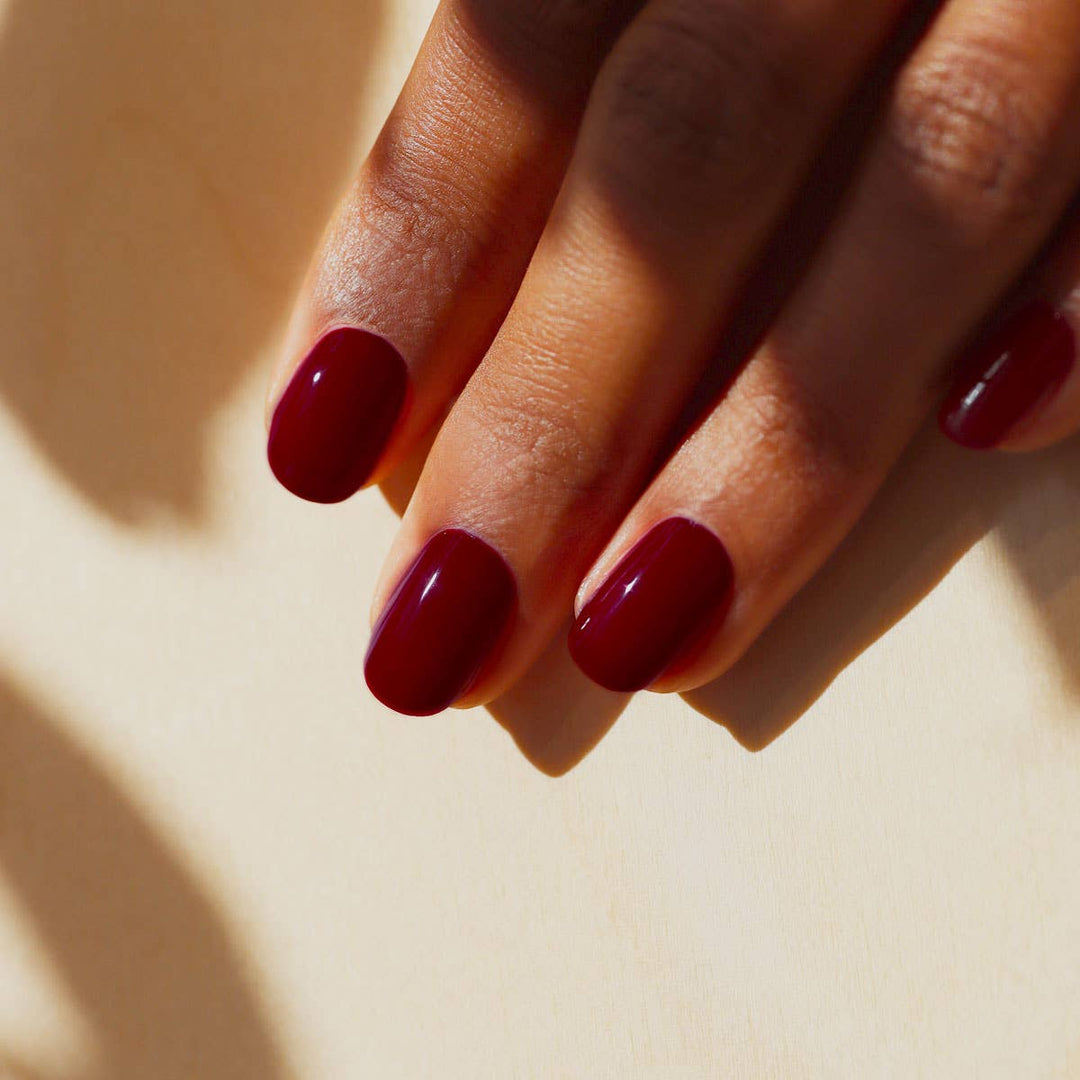 Green™ Natural Nail Polish | Dark Pansy - Echo Market