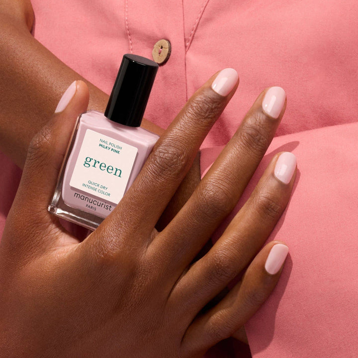 Green™ Natural Nail Polish | Milky Pink - Echo Market