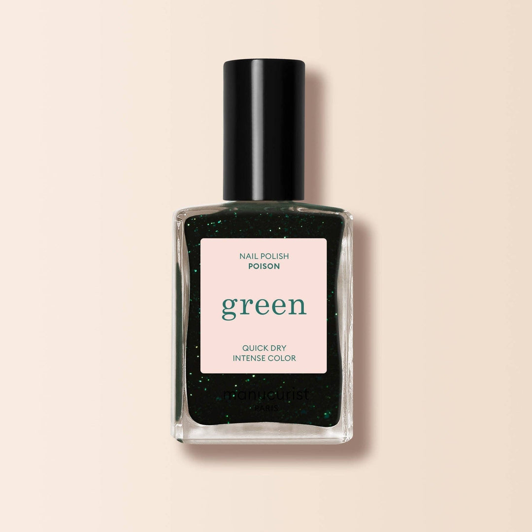 Nail polish bottle labeled &