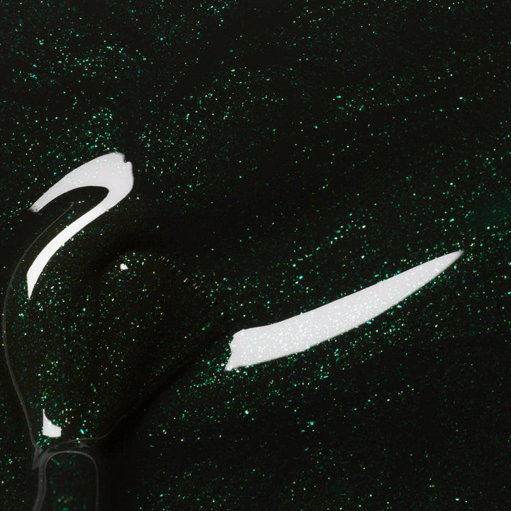swatch of poison nail polish.