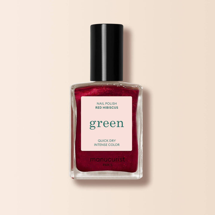 Green™ Natural Nail Polish | Red Hibiscus - Echo Market
