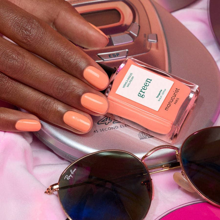 Green™ Natural Nail Polish | Tangerine - Echo Market
