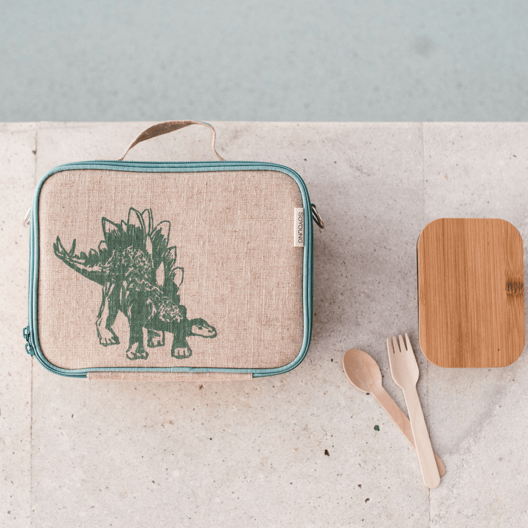 Green Stegosaurus Lunch Box - Echo Market