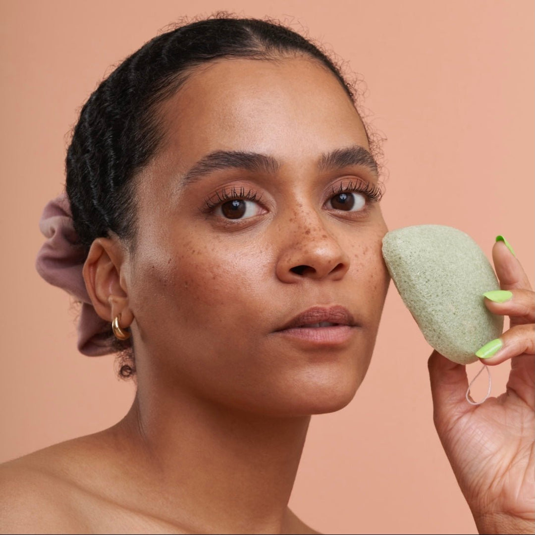 Green Tea Konjac Facial Sponge - Echo Market