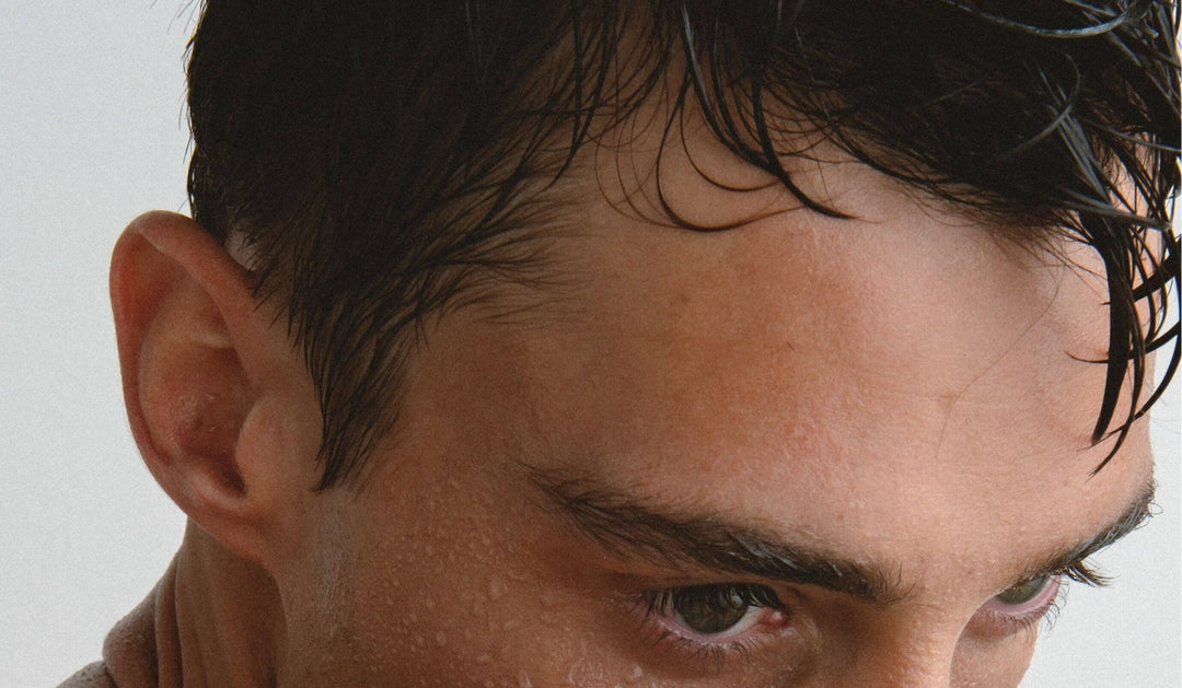 Close-up of a man&