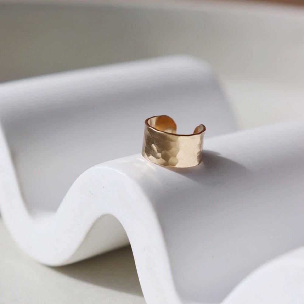 Hammered Ear Cuff - Echo Market