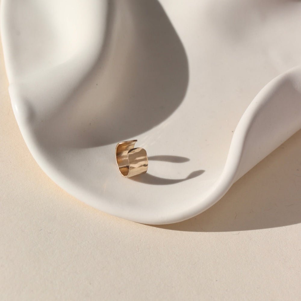 Hammered Ear Cuff - Echo Market