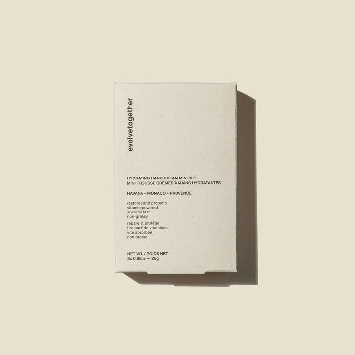 Beige box with &
