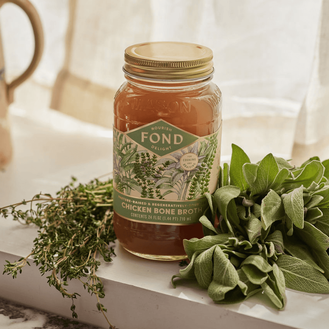 Herb Pasture - Raised Regenerative Chicken Bone Broth - Echo Market